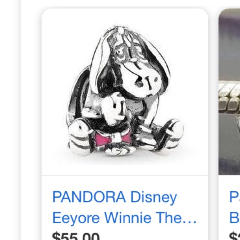 Eeyore Pandora Charm